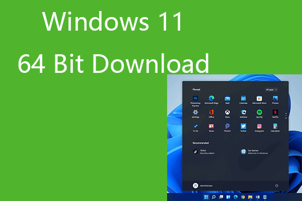 Windows 11 64ビット版のフルバージョンをダウンロード