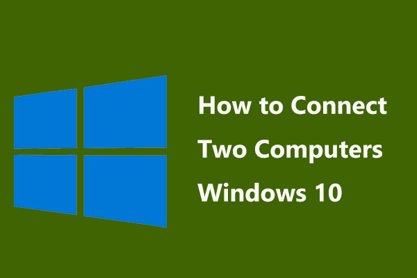Windows 10で2台のコンピューターを接続する2つの方法