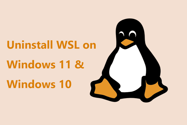 Windows 11 および Windows 10 で WSL をアンインストールする方法?