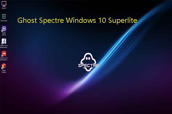 ISO イメージを使用してGhost Spectre Windows 10 Superliteをインストールする方法