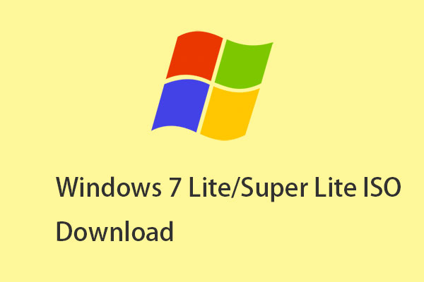 Windows 7 Lite/Super Lite Edition ISOの無料ダウンロード・インストール方法