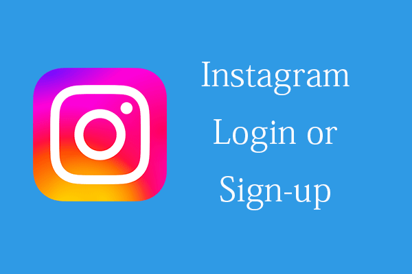 Instagramのログイン・登録 – Instagramアカウントを作成してサインインする