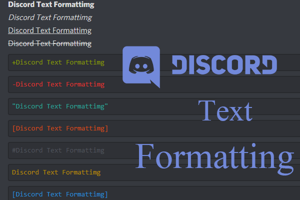 [最新版] Discordの文字装飾: 色/太字/斜体/取り消し線