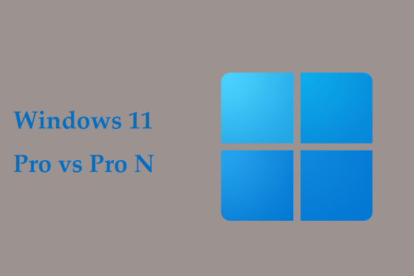 Windows 11 Pro Nとは何か＆Windows 11 ProとPro Nの違い
