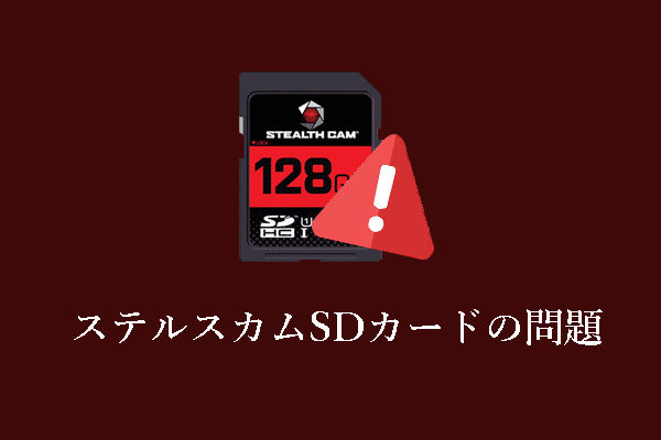 ステルスカムSDカードによくある6つの問題：それらを修正するための完全なガイド