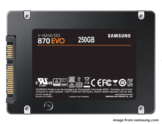 Samsung 870 EVO SSD