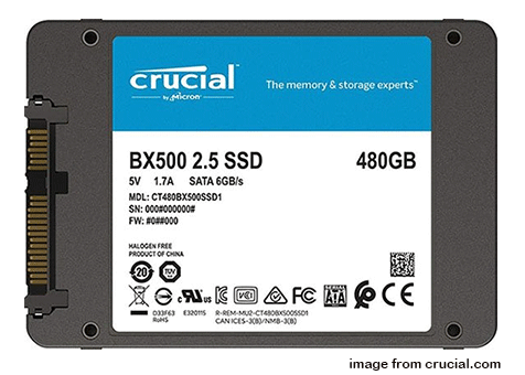 Crucial BX500 SSD