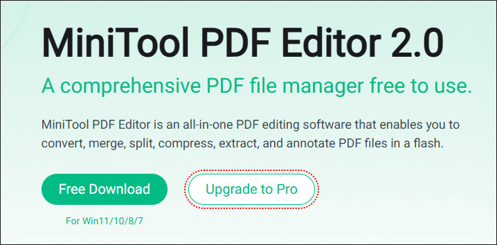 MiniTool PDF Editor