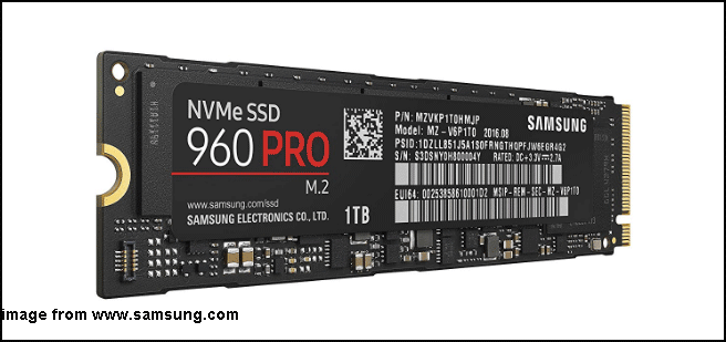 Samsung 960 PRO SSD