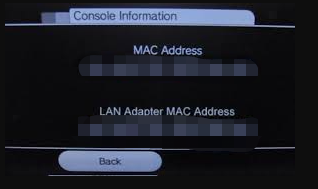 WiiのMACアドレス
