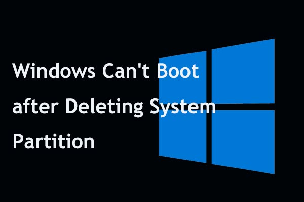 SOLVED – Windows Cant Boot after Deleting System Reserved Partition