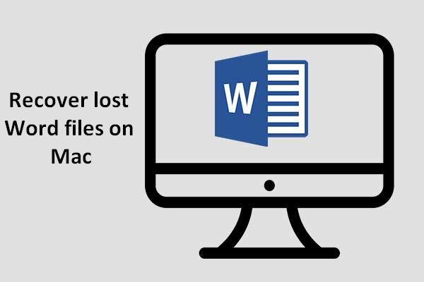 [SOLVED] How To Recover Lost Word Files On Mac
