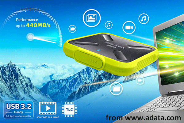 The New SD700 Portable SSD Is Released By ADATA