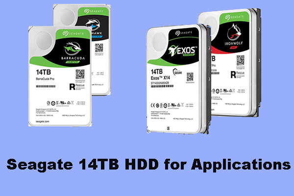 A Set of Seagate 14TB HDD for Applications Has Been Announced