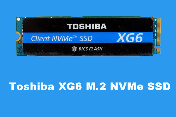 Toshiba XG6 M.2 NVMe SSD – High Density & Improved Efficiency