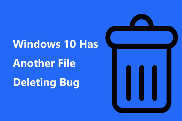 Windows 10 Has Another File-Deleting Bug: Zip File Copy Problem
