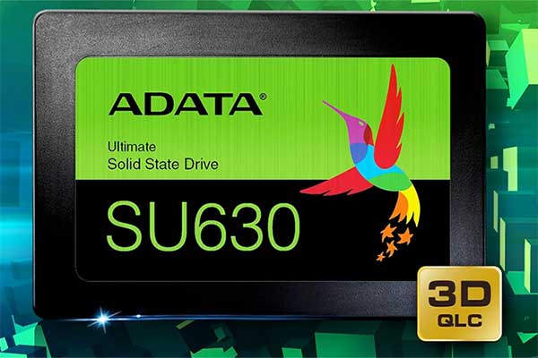 ADATA Releases the New Ultimate the 3D QLC SU630 SSD