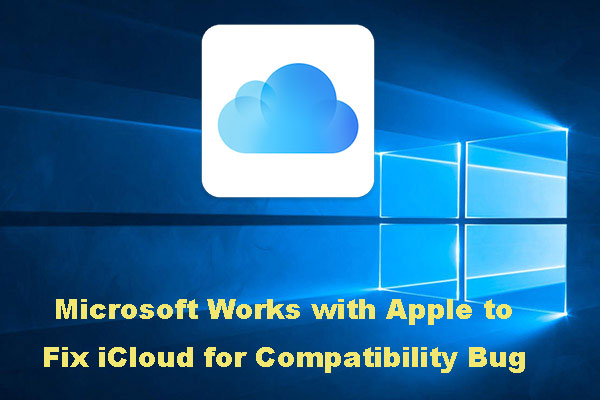 Microsoft Works with Apple to Fix iCloud for Compatibility Bug