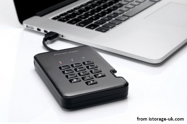 The iStorage DiskAshur Pro2 Is A Portable Encrypted Hard Drive