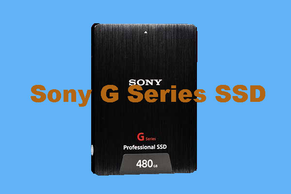Sony G Series SSD: Pay More Money for Endurance
