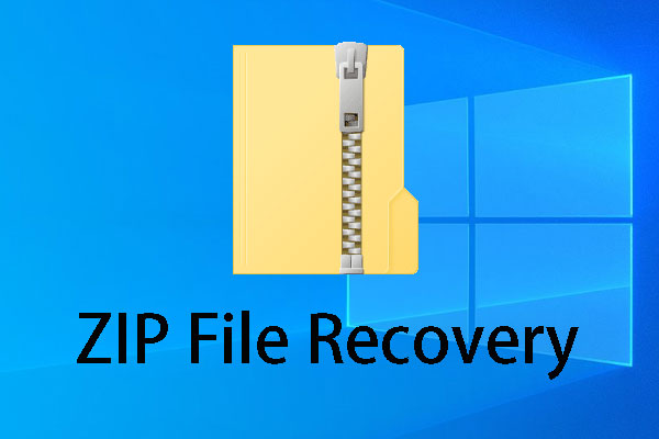 Full Guide to Do ZIP File Recovery with MiniTool Software