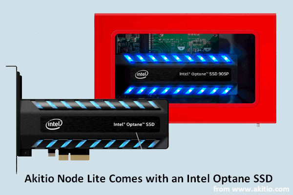 The Intel Optane SSD Is Added To Akitio Node Lite Enclosure