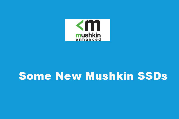 Some New Mushkin SSDs Will be Introduced in This Post