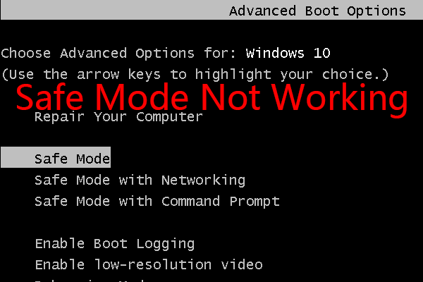 [SOLVED] Windows Safe Mode Not Working? How to Fix It Quickly?