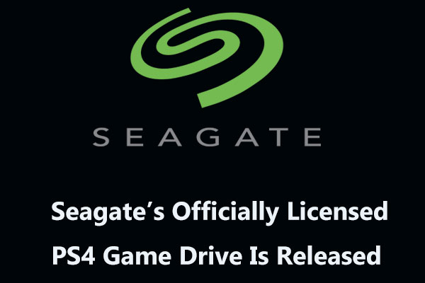 Seagate’s Officially Licensed PS4 Game Drive Is Released Now