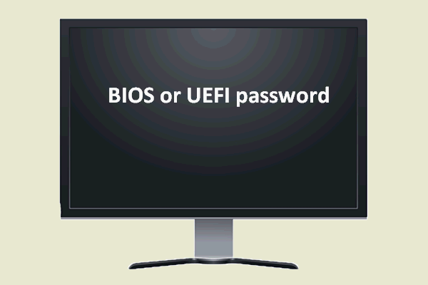 How To Recover/Reset/Set A BIOS Or UEFI Password On Windows