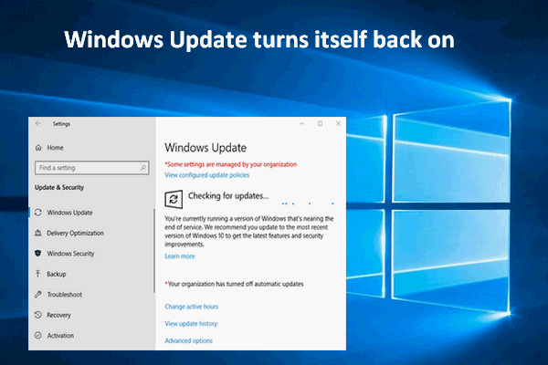 Windows Update Turns Itself Back On – How To Fix