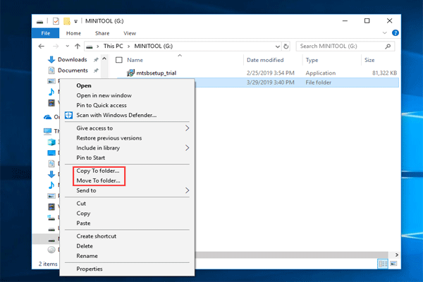 How to Add ‘Move to’ and ‘Copy to’ to the Context Menu in Windows 10