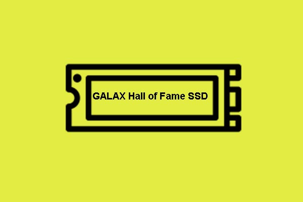 The GALAX Hall of Fame SSD Has Been Released with Fast Speed