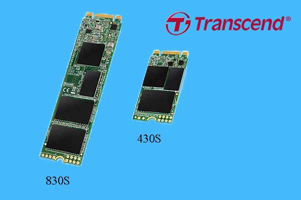 Two Series of Transcend M.2 SSDs – 430S and 830S – Were Released
