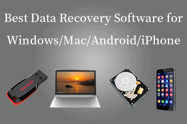 Best Data Recovery Software for Windows/Mac/Android/iPhone