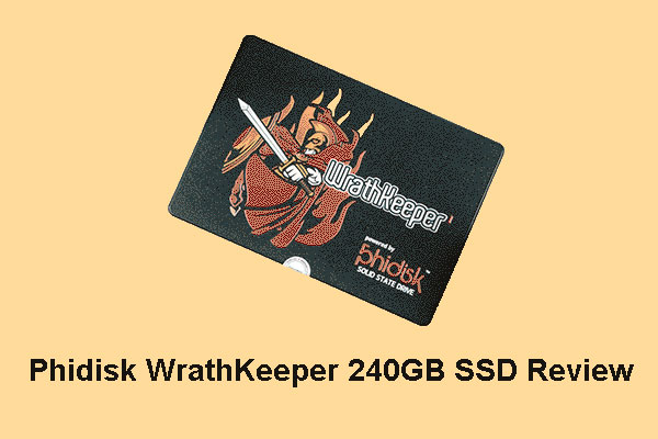 Phidisk WrathKeeper 240GB SSD Review