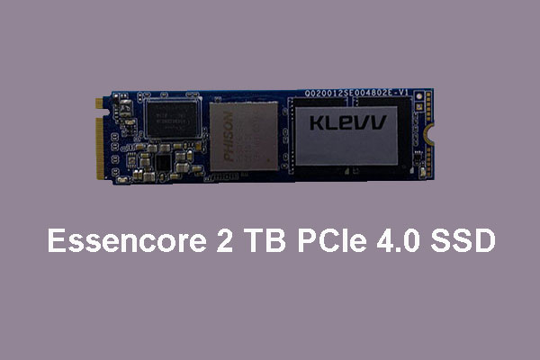 Essencore 2 TB PCIe 4.0 SSD Was Displayed at COMPUTEX Taipei