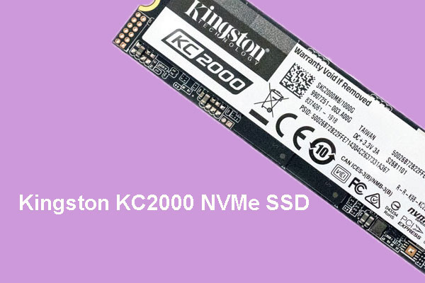 Kingston KC2000 NVMe SSD, a Cost Effective Choice for You