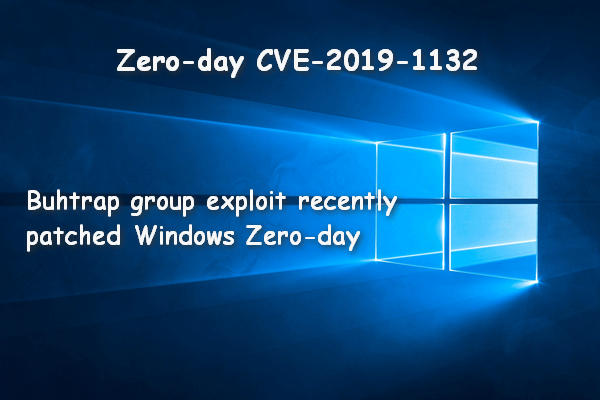 Buhtrap Group Uses Zero‑day 2019 For Cyber-espionage