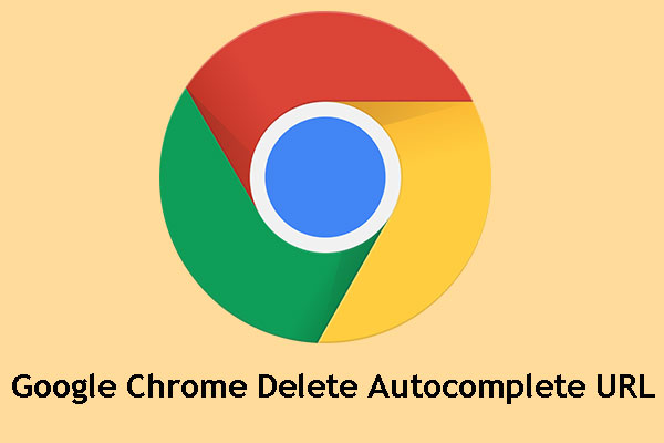 What Should Do to Let Google Chrome Delete Autocomplete URL?