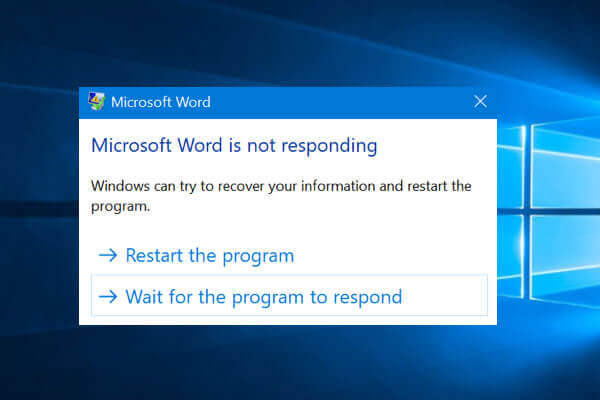 Fix Word Not Responding Windows 10/Mac & Recover Files [10 Ways]