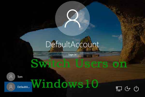 How to Switch Users on Windows 10 Without Logging off