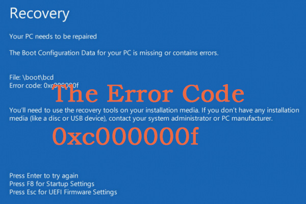 How to Fix “0xc000000f” Error on Different Windows System