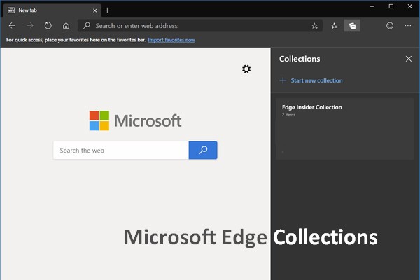 New Edge Collections For The Chromium-powered Edge Browser
