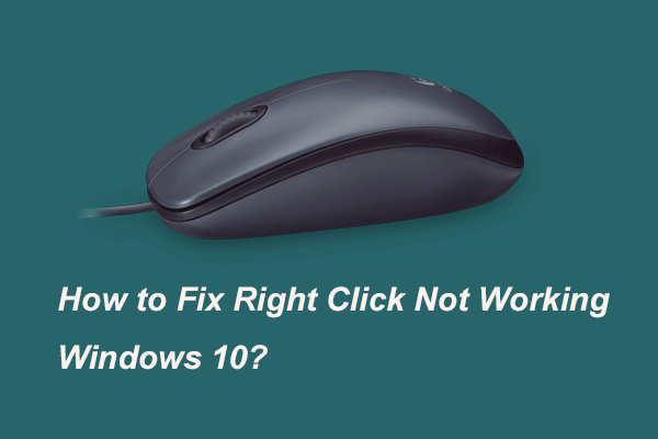 Here Are 9 Solutions to Mouse Right Click Not Working
