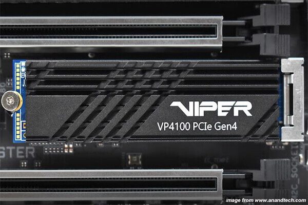 Patriot Releases the Viper VP4100 PCIe Gen4 x4 SSD