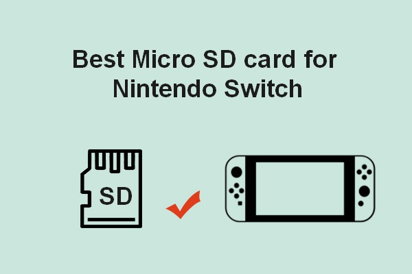 The Best Micro SD Card For Nintendo Switch - MiniTool