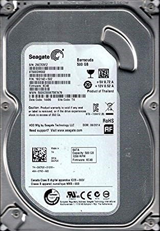 A Popular Seagate 500GB Hard Drive – ST500DM002-1BD142