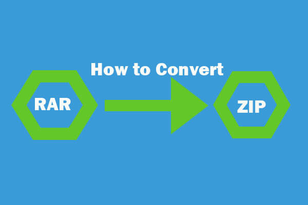 How to Convert RAR to Zip for Free – 2 Ways