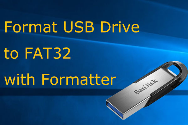 Le meilleur formateur FAT32 pour formater une carte SD/clé USB